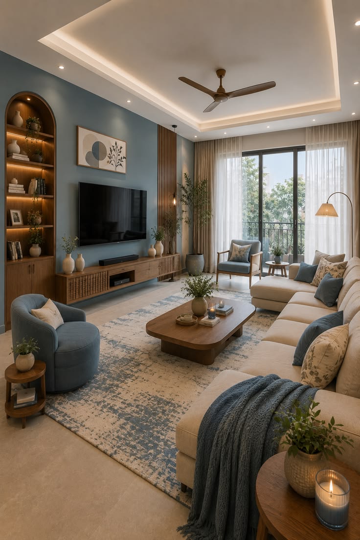 Elegant living room furniture